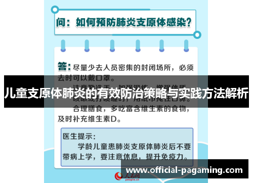 儿童支原体肺炎的有效防治策略与实践方法解析 儿童支原体肺炎的有效防治策略与实践方法解析