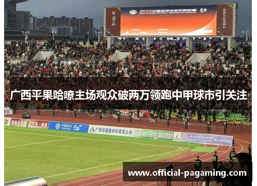 广西平果哈嘹主场观众破两万领跑中甲球市引关注